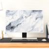 Baocicco Waterproof Monitor Dust Cover 26, 27, 28 Inch Anti-Static Dustproof Protective Full Body Cover for Computer Screen Sleeve Compatible with iMac 26-28 Inch PC,Desktop and TV,Incanus Marble view 4