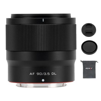 VILTROX AF 90mm F3.5 f/3.5 DL Mount Full Frame Auto Focus Lens,Medium Telephoto 8K Clarity Lens for DJI DL Ecosystem Inspire 3,Ronin 4D,Zenmuse X9-8K Air Gimbal Aerial Camera