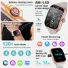 COLMI P86 Curved Screen Smartwatch, AMOLED Screen, Smart Watch for Men Women, Heart Rate/Blood Oxygen/Sleep Monitoring, 100+ Exercise Modes. (Rose Gold) view 2