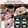 COLMI P86 Curved Screen Smartwatch, AMOLED Screen, Smart Watch for Men Women, Heart Rate/Blood Oxygen/Sleep Monitoring, 100+ Exercise Modes. (Rose Gold) view 4