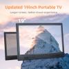 NORTHING 19.2 Inch Portable TV with Antenna, 1080P LED Small TV with HDMI Input/AV Input/USB Port, Portable Monitor with Built-in Stand, for Camping Kitchen Bedroom Patio RV Indoor Outdoor view 2