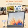 NORTHING 19.2 Inch Portable TV with Antenna, 1080P LED Small TV with HDMI Input/AV Input/USB Port, Portable Monitor with Built-in Stand, for Camping Kitchen Bedroom Patio RV Indoor Outdoor view 4