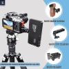 2 Packs Quick Release NATO Rail NR45-INNOREL 45mm Long Universal NOTA Rail with 1/4" Screws and Anti Drop Safety Pins Lightweight Aluminum Alloy Mini Rail for NATO Handle, Camera Cage, Field Monitor view 4