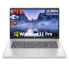 HP 17.3inch Business Laptop Computer - AMD Ryzen 5 7430U 6-Core (4.3GHz), FHD IPS Anti-Glare, AMD Radeon Graphics, Wi-Fi6, Copilot AI, Win 11 Pro, w/Accessories(16GB RAM | 512 GB SSD) view 1