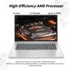 HP 17.3inch Business Laptop Computer - AMD Ryzen 5 7430U 6-Core (4.3GHz), FHD IPS Anti-Glare, AMD Radeon Graphics, Wi-Fi6, Copilot AI, Win 11 Pro, w/Accessories(16GB RAM | 512 GB SSD) view 3