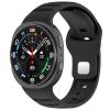 6 Pack fit for Samsung Galaxy watch 8 classic Sport Watch Bands for Men WomenNo Gap Soft Silicone Bands Breathable Wristband Replacement Watch Straps for Galaxy watch 8 Watch Accessories (1PCS BK) view 3