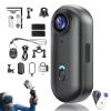 4S Body Camera, 2025 New 1080P/4K POV Camera, 256G Thumb Cameras, with Ip68 Waterproof Wearable Action Mini Cam, for Pet Walking & Outdoors Activities (4K Black-B,32G) view 1