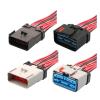 1 Set 14 Pin DJ7142B-2.8-11/21 Car Wiring Harness Connector With End Or With 15cm Socket Male Female Plastic DJ7142A-2.8-11(14P with line 15cm-01) view 2