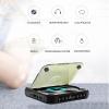 HARUMATY Portable Bluetooth CD Player with Built-in Speaker, Rechargeable Personal CD Player with USB-C Cable & Earphones for Car/Home/Study/Travel, Black view 3