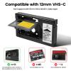 OAWMWAOA Cassette Adapter for Camcorders SVHS VHS-C to VHS, Compatible 12mm Tapes, Motorized VHSC Cassette Converter (Not Compatible with 8mm / MiniDV / Hi8) view 3