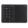 FAUOSWUK Numeric Keypad, BT5.0 and 2.4G 22 Key Wireless Numeric Keypad with Type C Interface and Touch Screen Portable Wireless Number Pad Plug and Play (Black) view 1