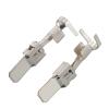 20/50/100/200Pcs 6.3mm Brass Tinned Automotive Car Splices Wire Terminal Non Insulated Male Crimp DJ6218B-E6.3B DJ6116-6.3C(200 pcs) view 1