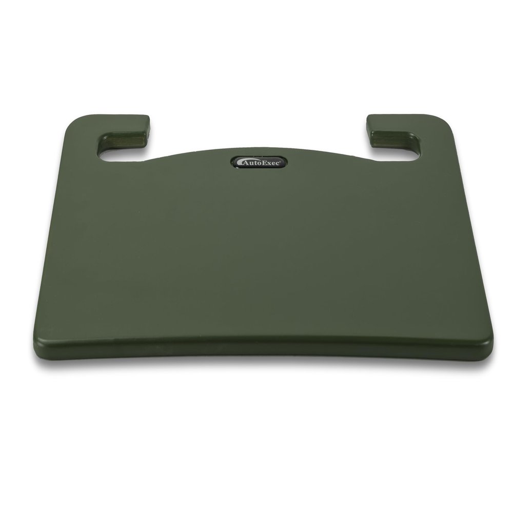 AutoExec Wheelmate Extreme Car Steering Wheel Tray Vehicle Desk, Army Green