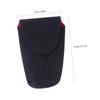 Gadpiparty 2pcs Thickened Diving Material Lens Pouch Crash Resistant Camera Lens Bag Sleeve for DSLR Compact Protective Case Black Shockproof Storage for Photography Enthusiasts view 2