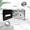 EBTOOLS Cassette Tape Player, Built in Speaker, 3.5mm Earphone Jack, Fast Forward and Automatic Rewind, Portable Cassette to Mp3 Converter, Clear Stereo, for Laptop, PC, CD Burner view 4