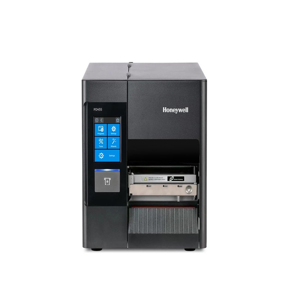 Honeywell PD45C Industrial Thermal Transfer & Direct Thermal Label Printer, 4-inch Commercial Shipping & Barcode Printer, 300 DPI High-Resolution USB/Serial/Ethernet Model, PD4500C0010000300