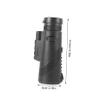 Garneck Compact Monocular Handheld Telescope Lightweight Portable High Magnification for Hiking Accessories Men Outdoor Exploration Camping Travel view 2