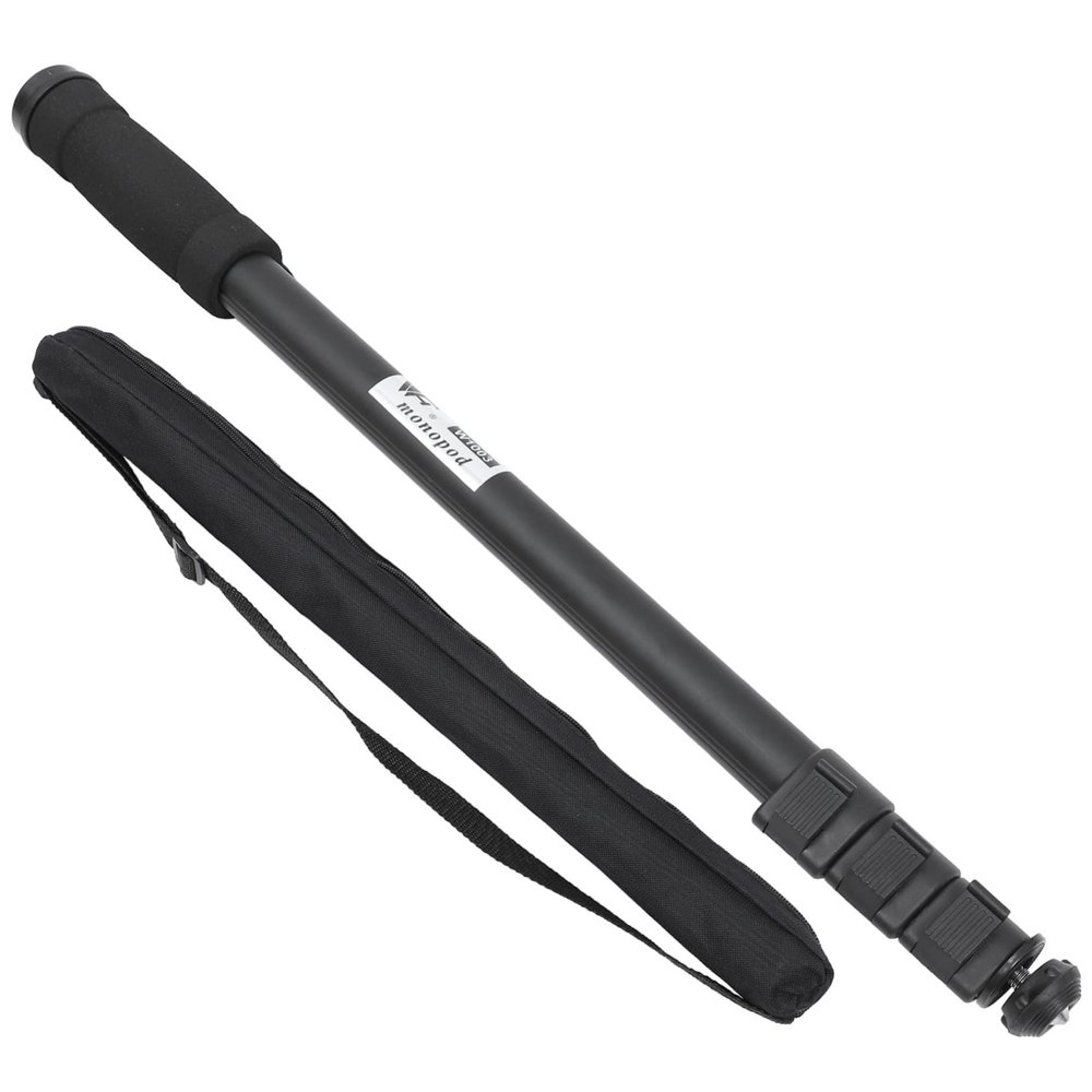 DOITOOL Telescopic Camera Monopod Pole for DSLR Cameras Lightweight Aluminum Alloy Compact Monopod with Height for Travel Photography and Video Recording