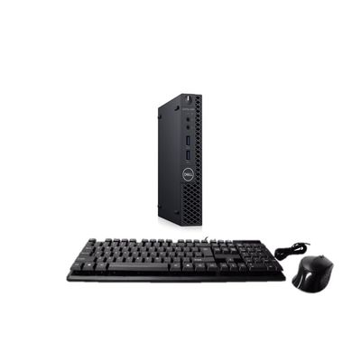 Dell OptiPlex 3060 Tiny Computer Micro Tower PC, Intel Core i5-8500T Processor, 32GB DDR4 Ram, 512GB NVMe SSD, Display Port, HDMI, Wi-Fi, Wired Keyboard & Mouse, Windows 11 Pro (Renewed)