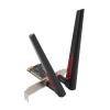 XUMIUZIY Game Wireless Network Card, PCIIEX1 Enhanced Signal Reception Stable Connection 1435ac 4.1 Plug and Play WiFi Wireless Adapter for 7 8 10 (10DB Antenna) view 3