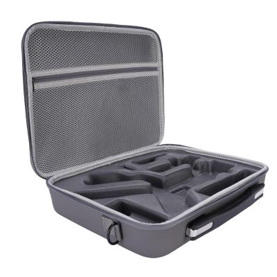 Depisuta Hard Carrying Case, Water PU Leather Storage Bag with Shoulder Strap for RS4 Mini Gimbal Stabilizer and Accessories