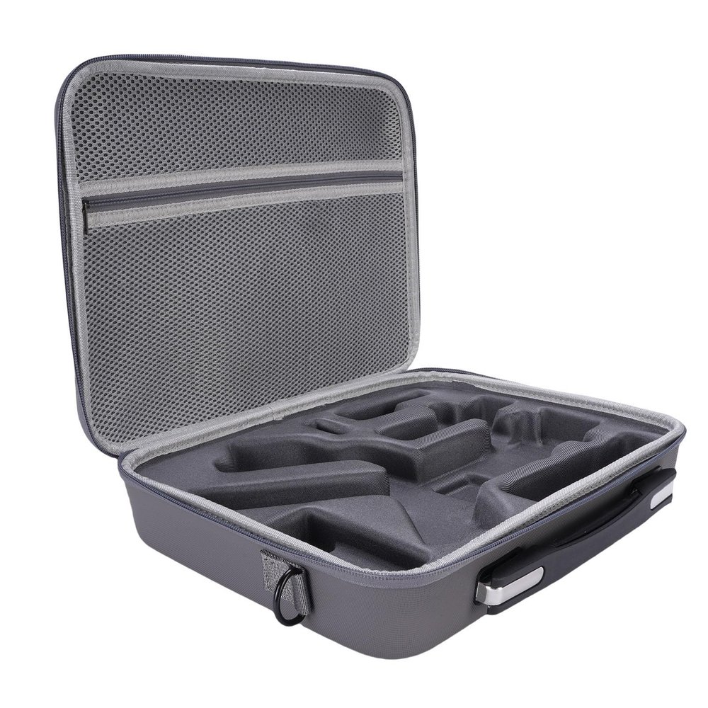 Depisuta Hard Carrying Case, Water PU Leather Storage Bag with Shoulder Strap for RS4 Mini Gimbal Stabilizer and Accessories
