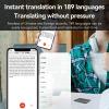 EBTOOLS, App Control, Triple Noise Cancellation, 189 Languages Real Time Translation, Smart Voice Recording, Compact and Magnetic, for Lectures Conferences Calls (64G) view 2