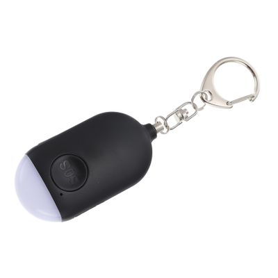 Angoily Rechargeable Portable Personal Alarm for with LED Light Compact Outdoor Safety Device Keychain Loud Emergency Siren for and