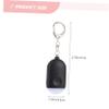 Gatuida Rechargeable Personal Alarm for Women Siren with LED Light Compact Outdoor Safety Device for Night Running Hiking Camping and Travel Protection view 2