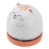 Akozon Akozon Portable Mini Desktop Vacuum Cleaner with Detachable Nozzle and Brush Cordless Table Dust Sweeper for Computers, Cars, and Small Spaces (Cats) view 4