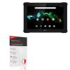 BoxWave Screen Protector Compatible With Archos 101 Saphir - ClearTouch Anti-Glare ToughShield 9H (2-Pack), Anti-Glare 9H Tough Flexible Film Screen Protector view 1