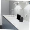 Artibetter Desktop Speaker Stand Holder White Tabletop Mount with Cord Management Compatible Sound Support view 3