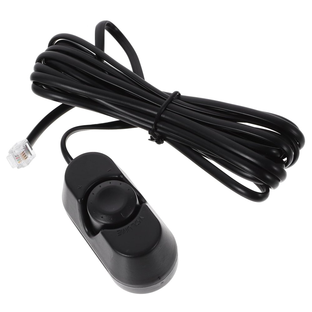 GLEAVI Remote Bass Volume Controller for Car Amplifier Subwoofer Easy Installation Automotive Volume Adjuster Compatible with Multiple Car Models Convenient Remote Sound Level Control