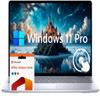 Dell Inspiron 16" FHD+ Touchscreen Business Laptop Computer, 40GB RAM 2TB SSD, Intel Core 7 150U Processor, Windows 11 Pro with Office Lifetime Suite, Fingerprint Reader, Backlit Keyboard, Ice Blue view 1