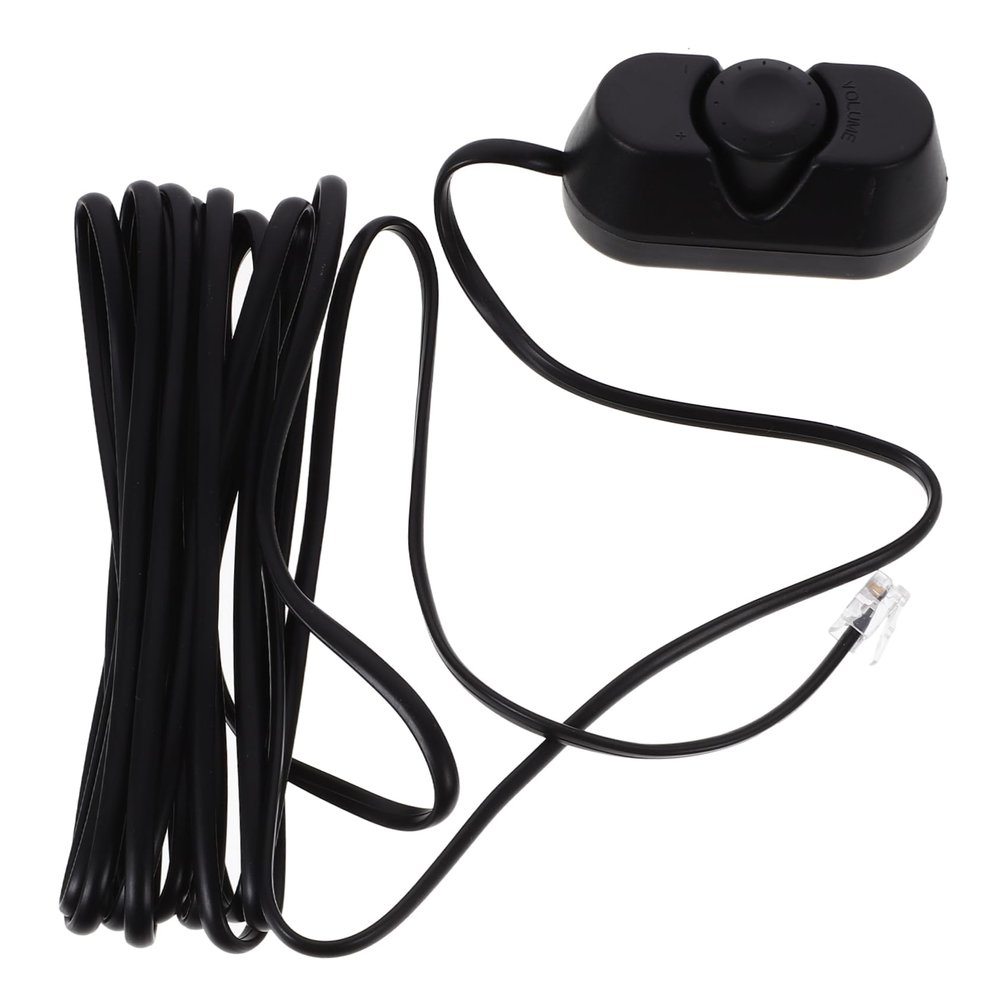 UKCOCO Remote Subwoofer Volume Controller for Car Amplifier Easy Installation Bass Knob Accessory Reliable Remote Volume Adjuster for Automotive Audio Systems