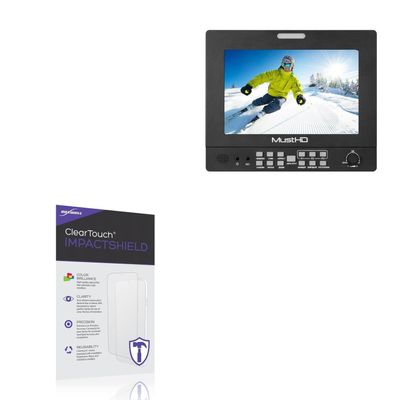 BoxWave Screen Protector Compatible With MustHD M703H - ClearTouch ImpactShield (2-Pack), Impenetrable Screen Protector Flexible Film