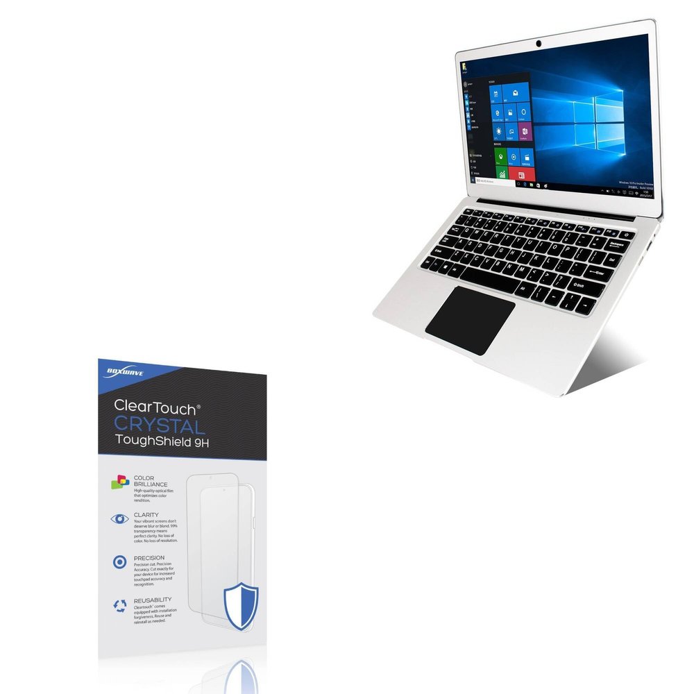 BoxWave Screen Protector Compatible With Jumper Ezbook 3 Pro - ClearTouch Crystal ToughShield 9H (2-Pack), Clear 9H Tough Flexible Film Screen Protector