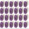 CJ688TGVL Pack of 24 Category 6 TX6 Plus Mini-Com UTP Jack Modules, Violet, TG Style, Toolless, RJ45 Ethernet High Performance Network Module, T568A/T568B Wiring view 1