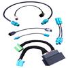 Car Audio and Video Wiring Harnesses Fit for Dodge Ram 1500 2500 3500 2019-2024, Integration Wiring Harness Kit 5 inch or 7 inch or 8.4 inch to 12 inch Uconnect 5 view 1