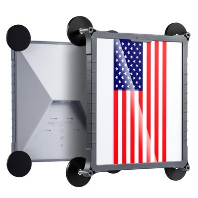 Starlink Mini Magnetic Mount | TPU+PC Case, Travel & Camping Mount for Cars, Trucks, RVs Black