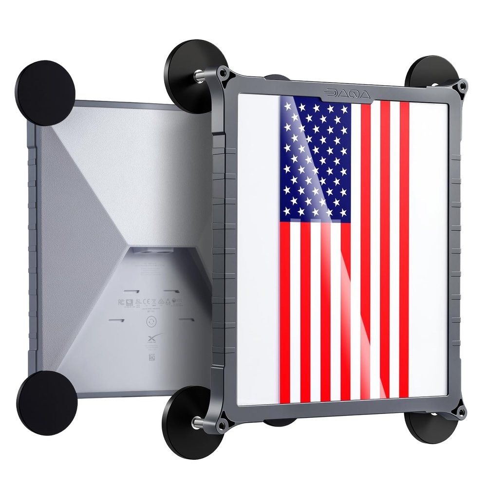 Starlink Mini Magnetic Mount | TPU+PC Case, Travel & Camping Mount for Cars, Trucks, RVs Black
