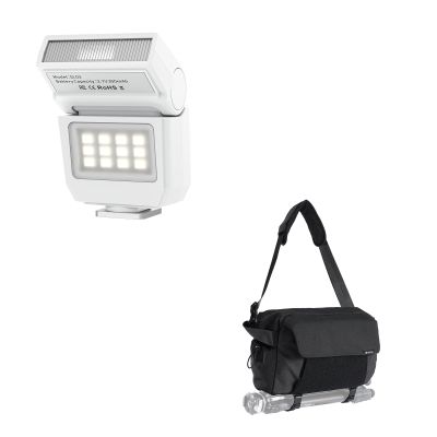 ULANZI SL03 Camera Mini Flash and ULANZI BP11 8L Camera Sling Bag