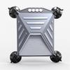 Magicbox Starlink Mini Car Mount for Car RV Boat Road Trip, Protect Silicone Case for Starlink Mini with 4 Suction Cup, Roof Mount Cover Grey