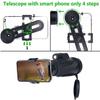 40x60 Monocular Telescope, Portable Monocular Mobile Phone Telescope, High - Definition Low Needed view 2