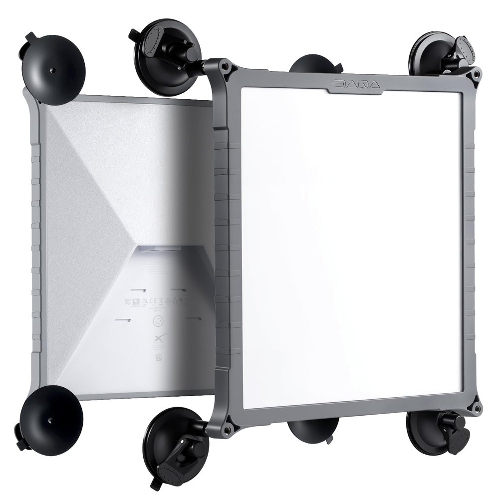 for Starlink Mini Suction Cup Mount | TPU+PC Case, Travel & Camping Mount for Cars, Trucks, RVs