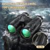 12x42 HD Binoculars for Adults with Phone Adapter, Tripod & Tripod Adapter - BAK4 Prism, FMC Lens, Waterproof & Fogproof, High Powered Scope for Bird Watching, Hunting, Hiking, Travel view 4