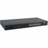 Eaton Tripp Lite Series 16-Port 10/100/1000 Mbps Gigabit Ethernet Unmanaged Switch with PoE+, 220W, Metal Enclosure, 1U Rack view 1
