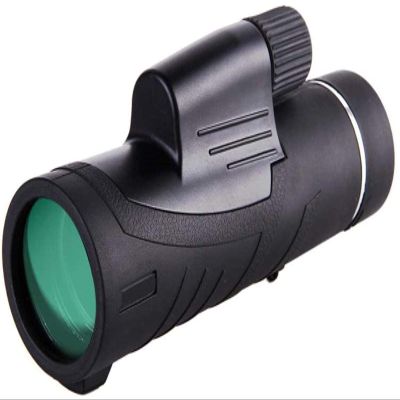 10x42 Portable Monocular Telescope Compact High Power BAK4 Prism FMC Lens Monocular with Smartphone Adapter and Tripod for Adult Bird Watching, Outdoor Hunti Monocular Telescope