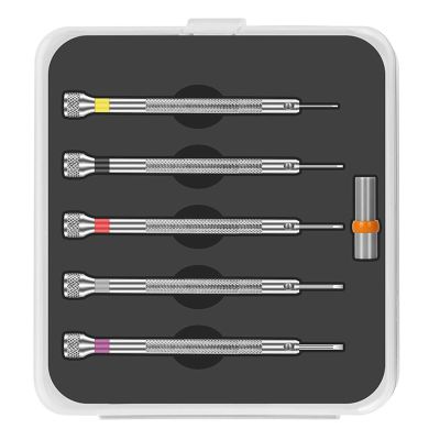 5Pcs Precise Screwdriver Professional Repair Tool Phone Computer Watch Laptop Screwdriver Disassembly Tool For Glasses Eyeglass Repair Kit
