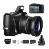 BINBINNIAO Digital Camera for Photography and Video 4K 48MP Vlogging Camera for 16X Digital Zoom 52mm Wide Angle & Macro Lens view 1